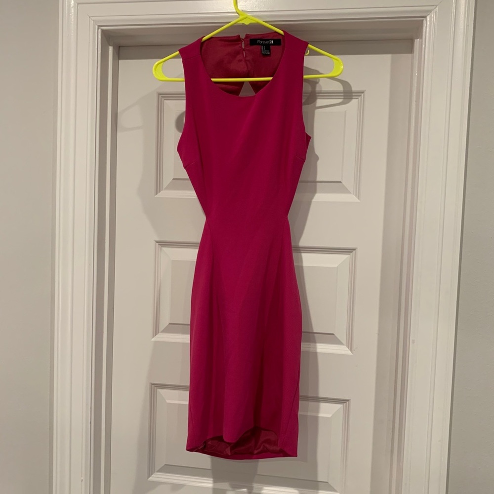 Pink Backless Dress - Picture 2 of 8